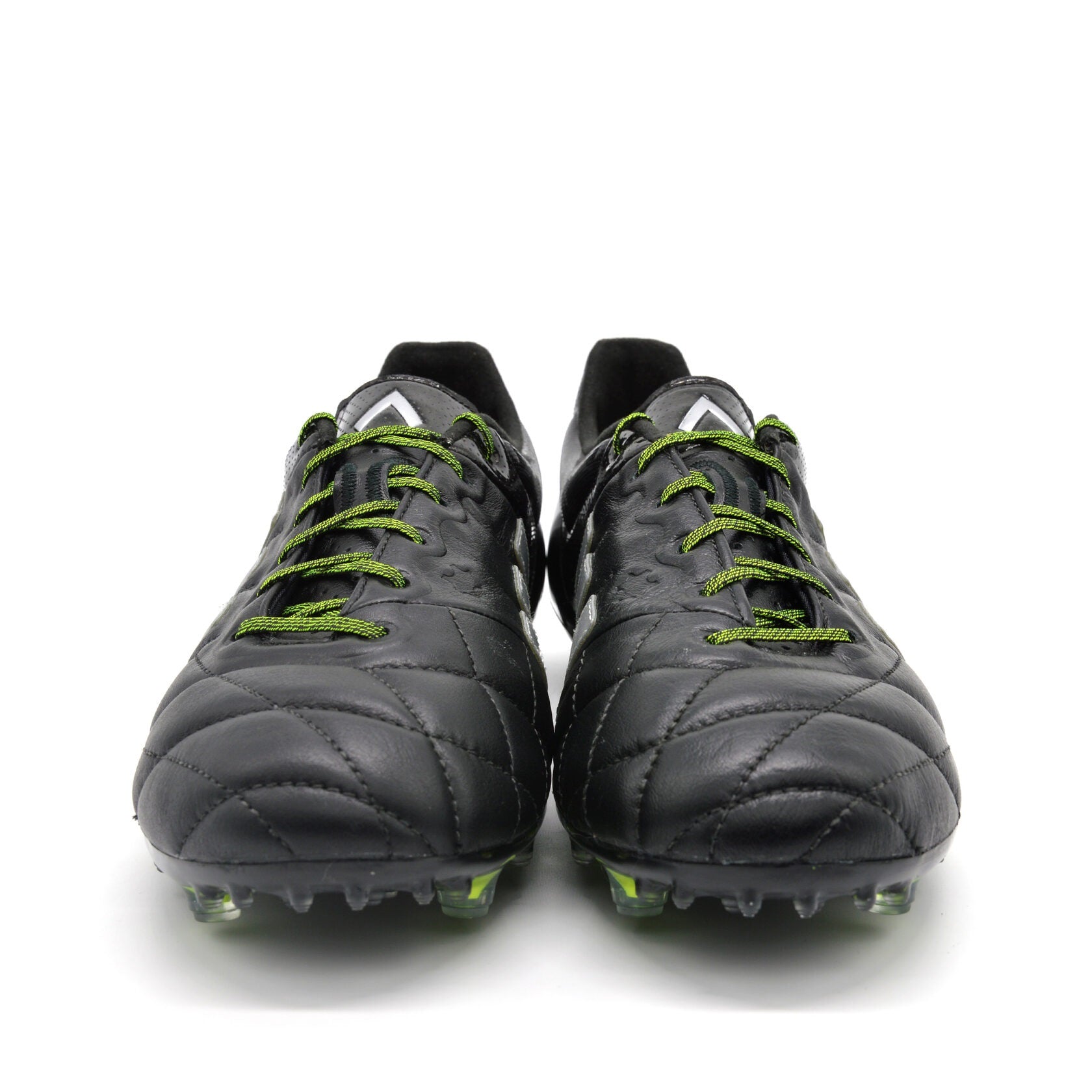 Ace 15.1 Leather FG/AG Black/Silver - Elite Boots