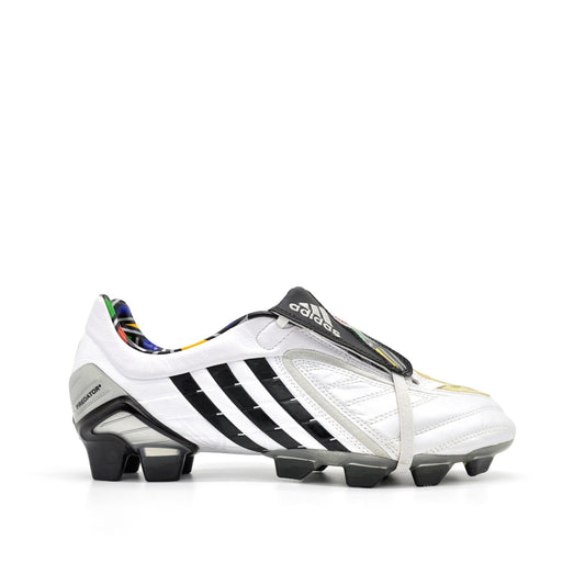 Predator PowerSwerve TRX FG White/Black - Elite Boots