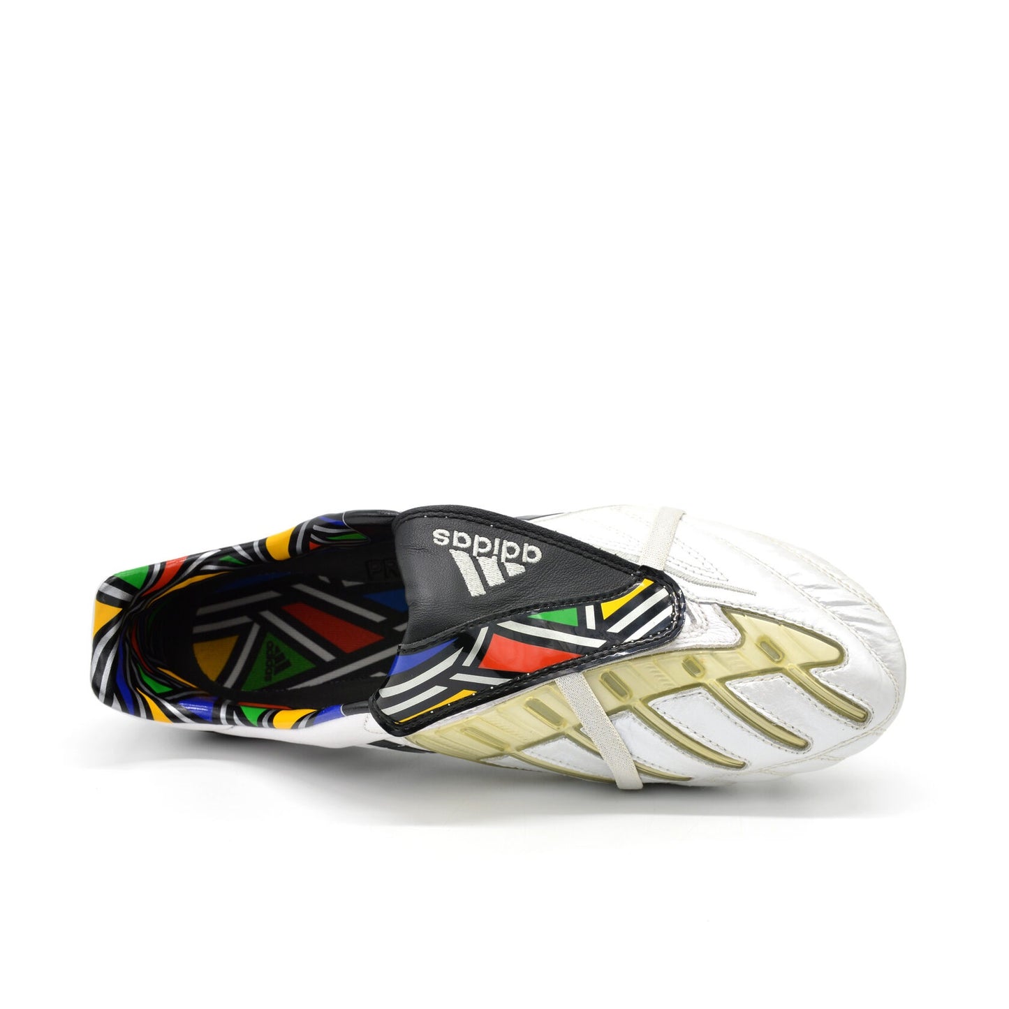 Predator PowerSwerve TRX FG White/Black - Elite Boots