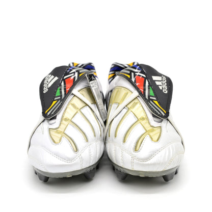 Predator PowerSwerve TRX FG White/Black - Elite Boots