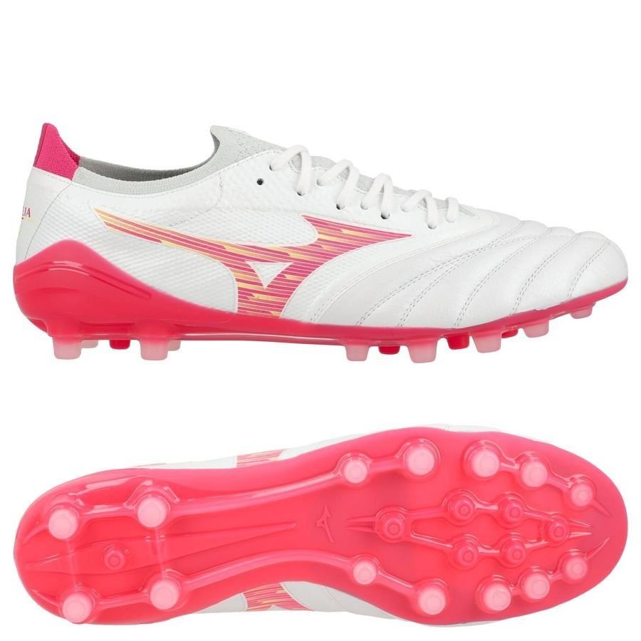 Morelia Neo IV Beta Elite AG Blazing Flair - White/Pink Tetra - Elite Boots