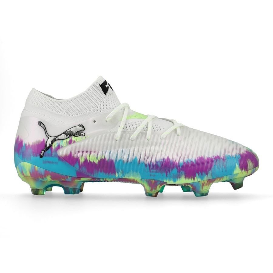Future 8 Ultimate FG Brilliance - White/Fizzy Apple - Elite Boots