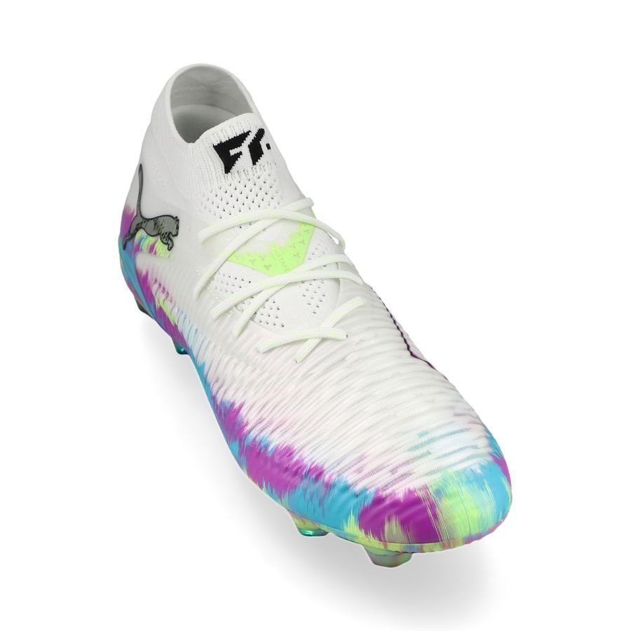 Future 8 Ultimate FG Brilliance - White/Fizzy Apple - Elite Boots