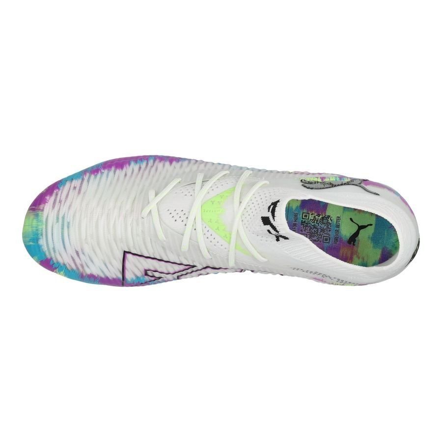 Future 8 Ultimate FG Brilliance - White/Fizzy Apple - Elite Boots