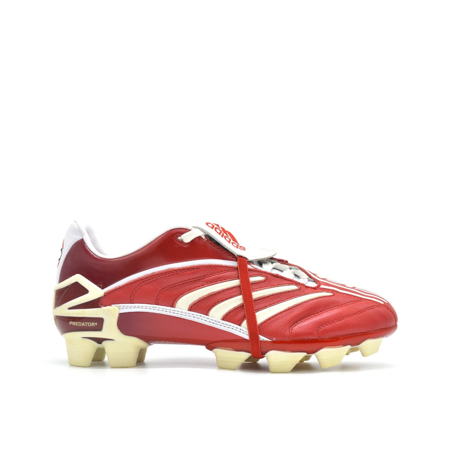 Predator Absolute FG/SG Elite Red/Beige - Elite Boots