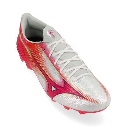 Alpha III Elite FG Blazing Flair - White/Fuchsia Purple - Elite Boots