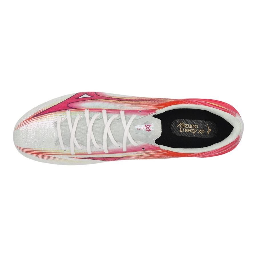 Alpha III Elite FG Blazing Flair - White/Fuchsia Purple - Elite Boots