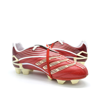 Predator Absolute FG/SG Elite Red/Beige - Elite Boots