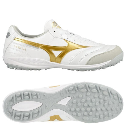 Morelia Sala Elite TF Bright Gold - White/Gold - Elite Boots