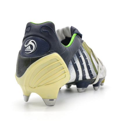 Predator PowerSwerve TRX FG Navy Blue/White - Elite Boots