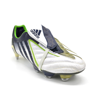 Predator PowerSwerve TRX FG Navy Blue/White - Elite Boots