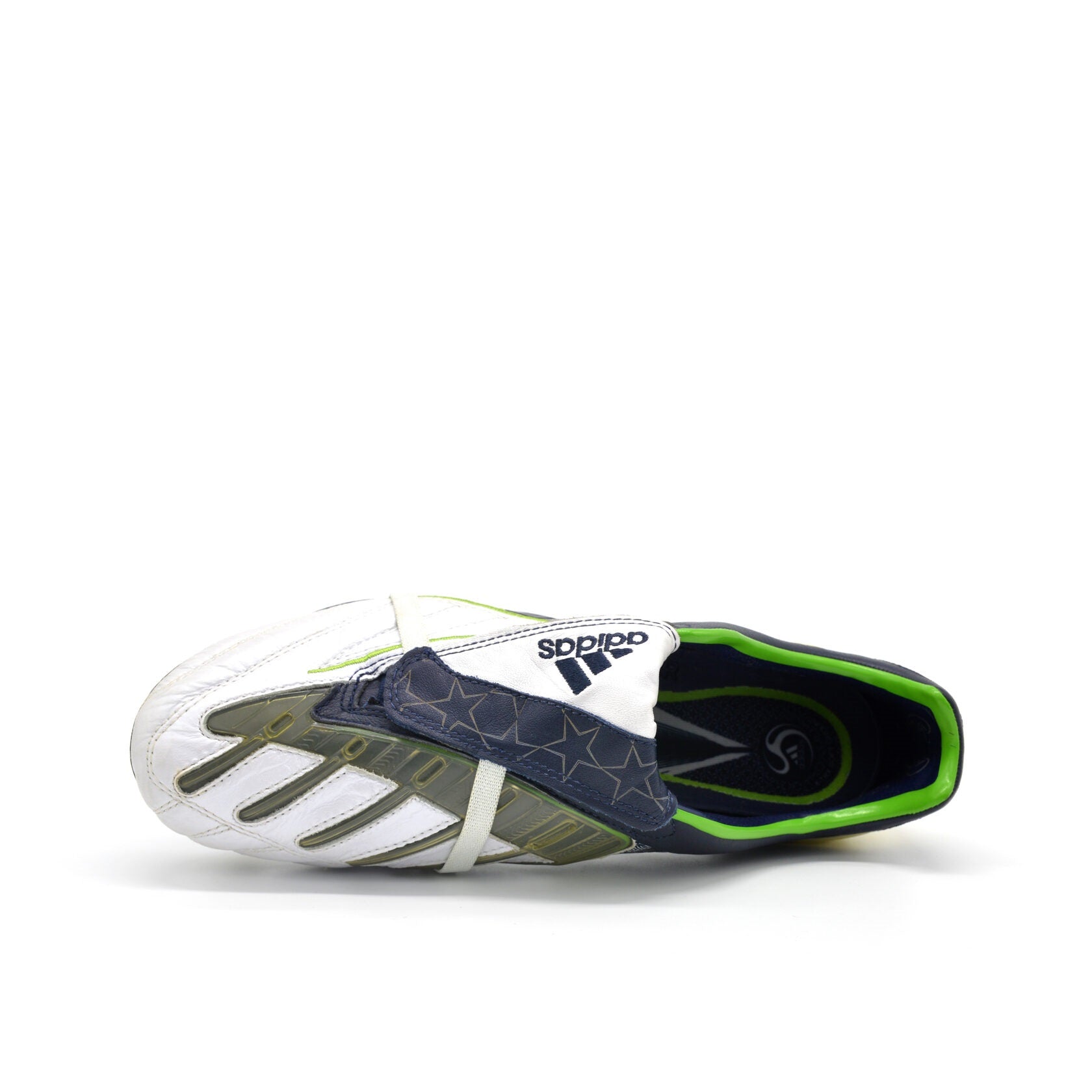 Predator PowerSwerve TRX FG Navy Blue/White - Elite Boots
