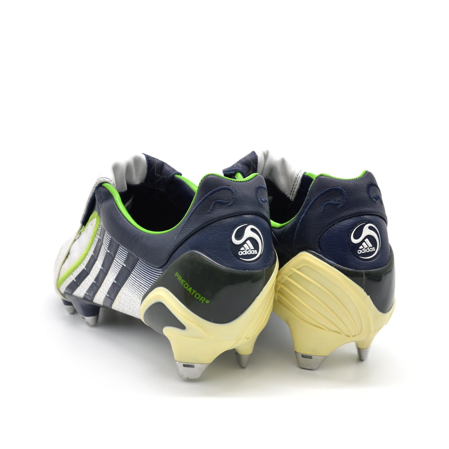 Predator PowerSwerve TRX FG Navy Blue/White - Elite Boots