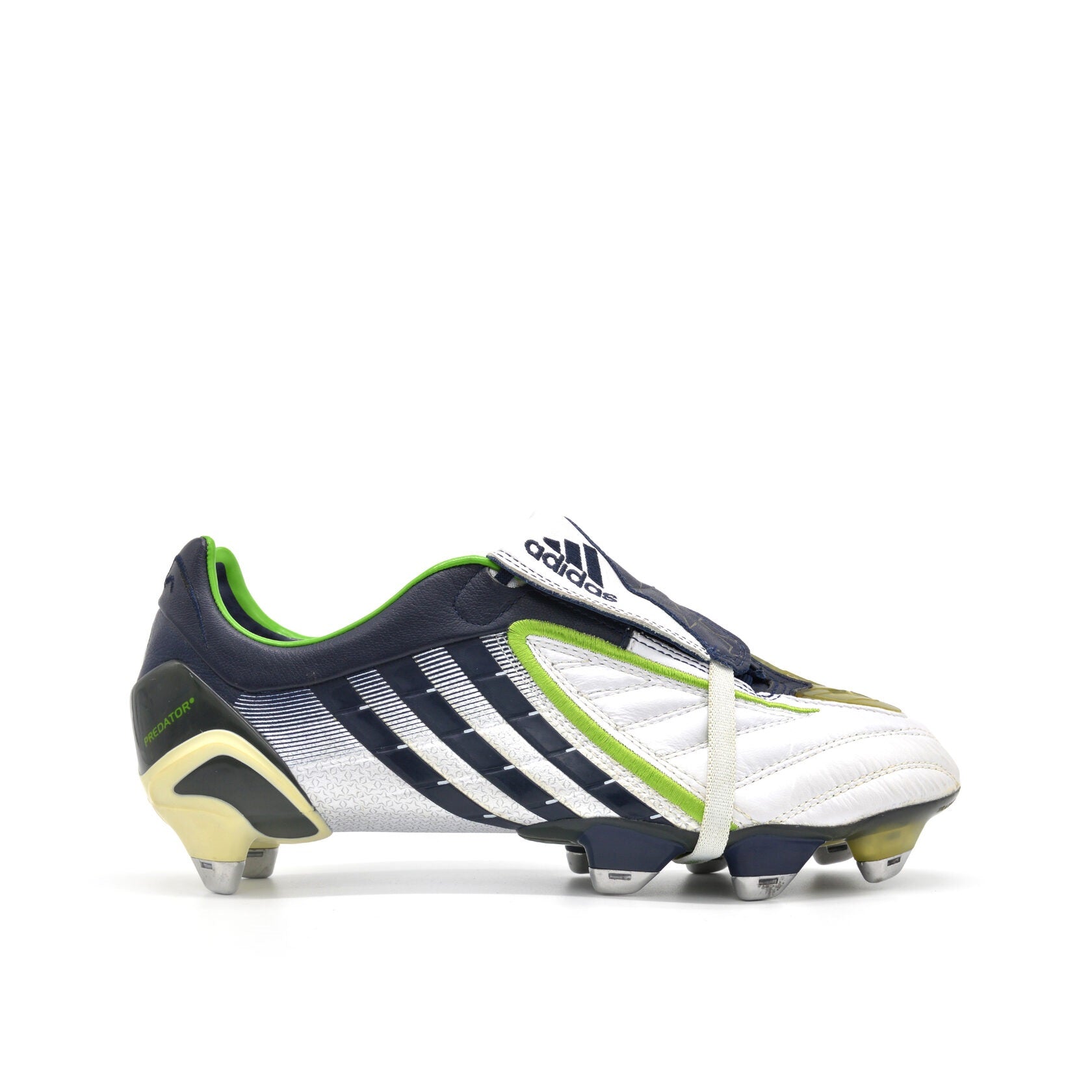 Predator PowerSwerve TRX FG Navy Blue/White - Elite Boots