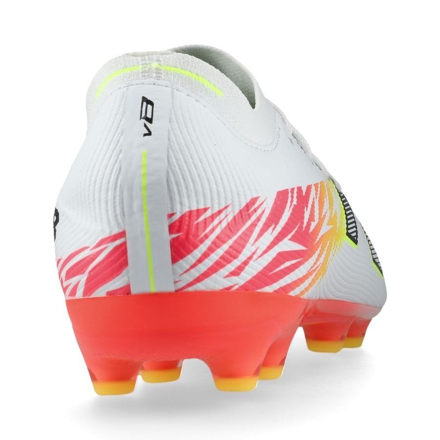 Furon V8 Elite AG Flash Point - White/Red - Elite Boots
