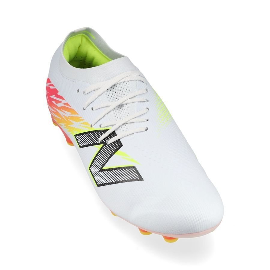 Furon V8 Elite AG Flash Point - White/Red - Elite Boots