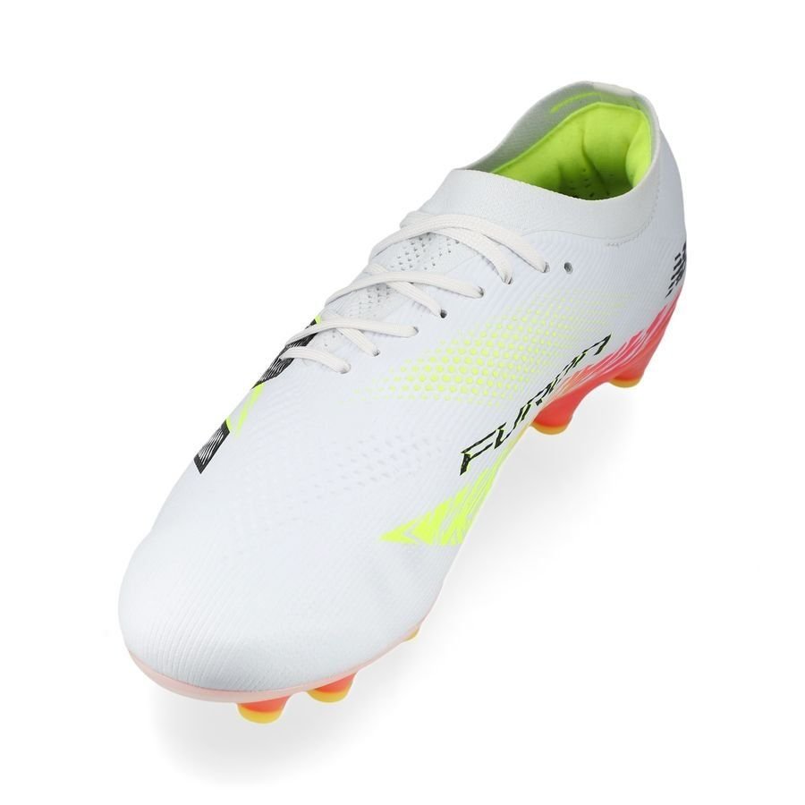 Furon V8 Elite AG Flash Point - White/Red - Elite Boots