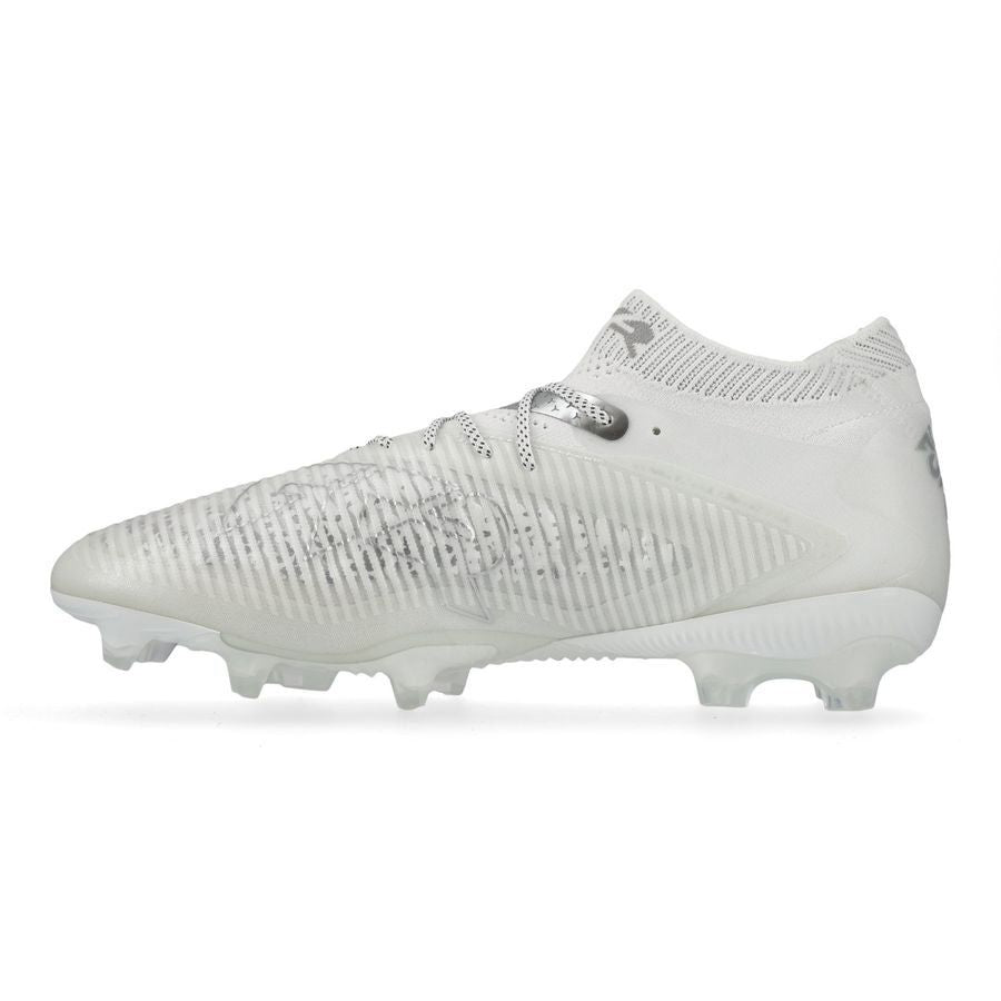 Future 8 Ultimate FG White Pack - White/Matte Silver - Elite Boots
