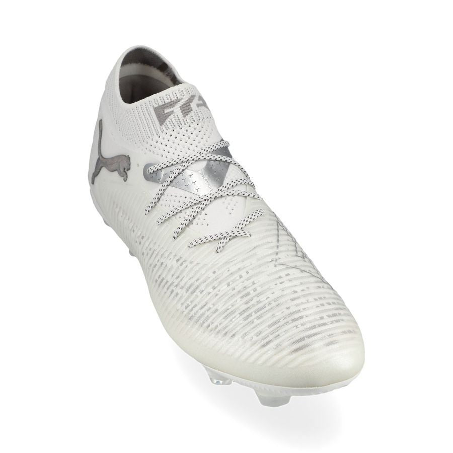 Future 8 Ultimate FG White Pack - White/Matte Silver - Elite Boots
