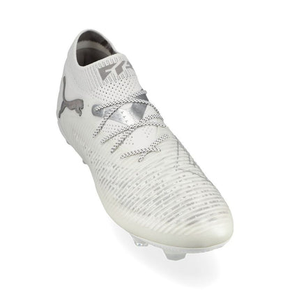Future 8 Ultimate FG White Pack - White/Matte Silver - Elite Boots