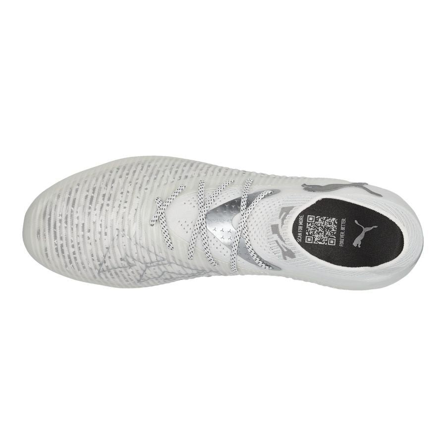 Future 8 Ultimate FG White Pack - White/Matte Silver - Elite Boots