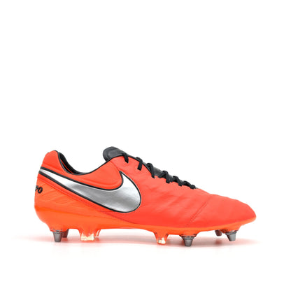 Tiempo Legend 6 SG - PRO Light Crimson/Metallic Silver - Elite Boots