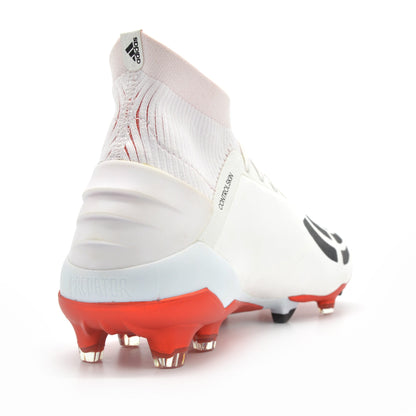 Predator Mania 19.1 FG - White/Red Limited Edition - Elite Boots