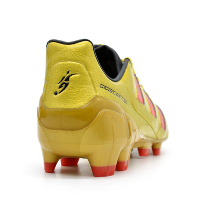 Adipower Predator DB TRX FG Gold/Red - Elite Boots