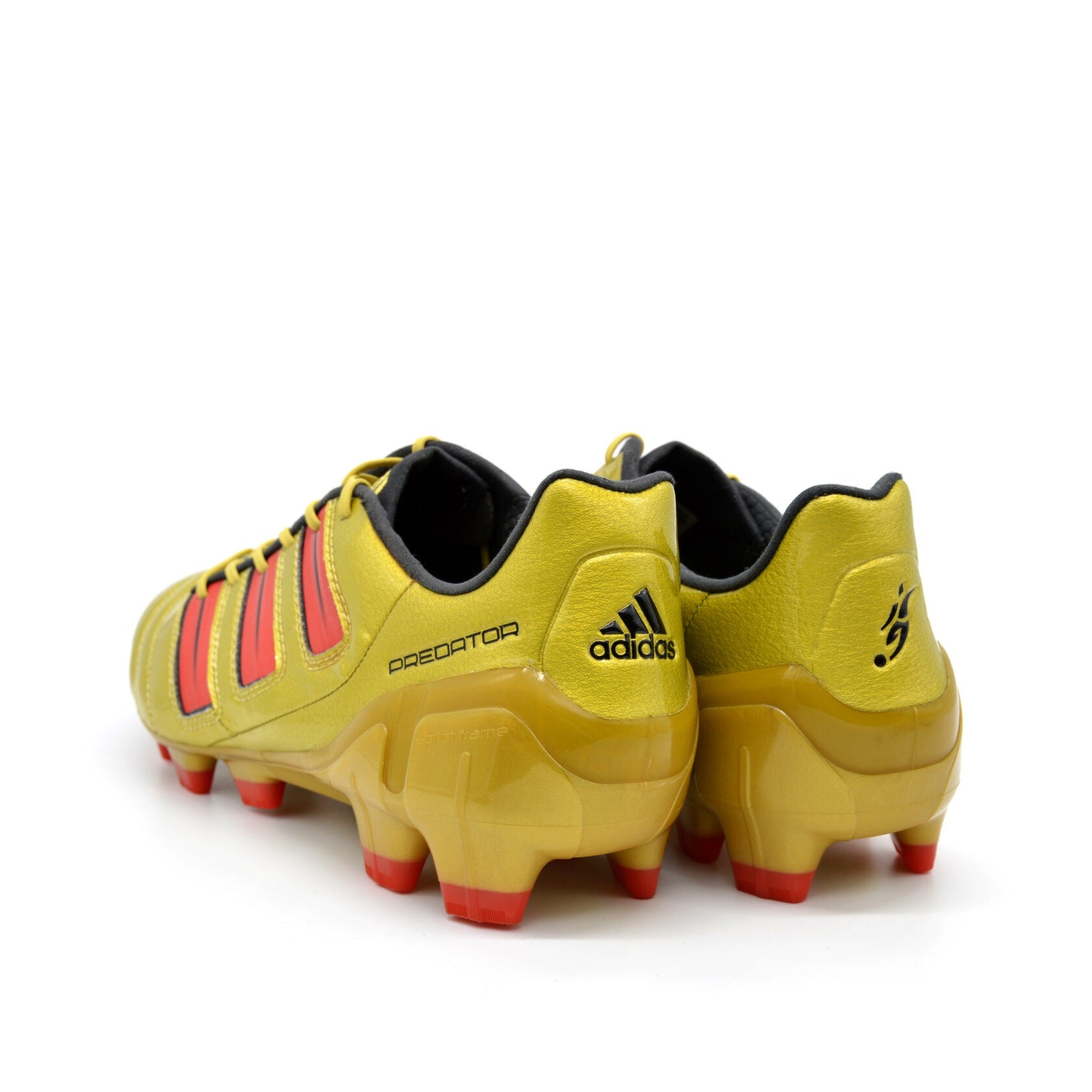 Adipower Predator DB TRX FG Gold/Red - Elite Boots