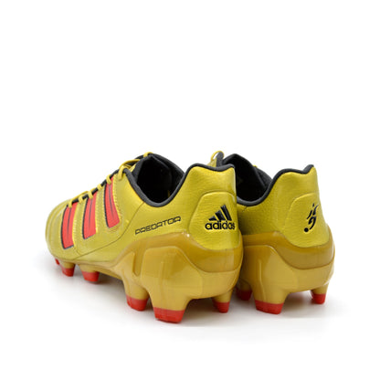 Adipower Predator DB TRX FG Gold/Red - Elite Boots