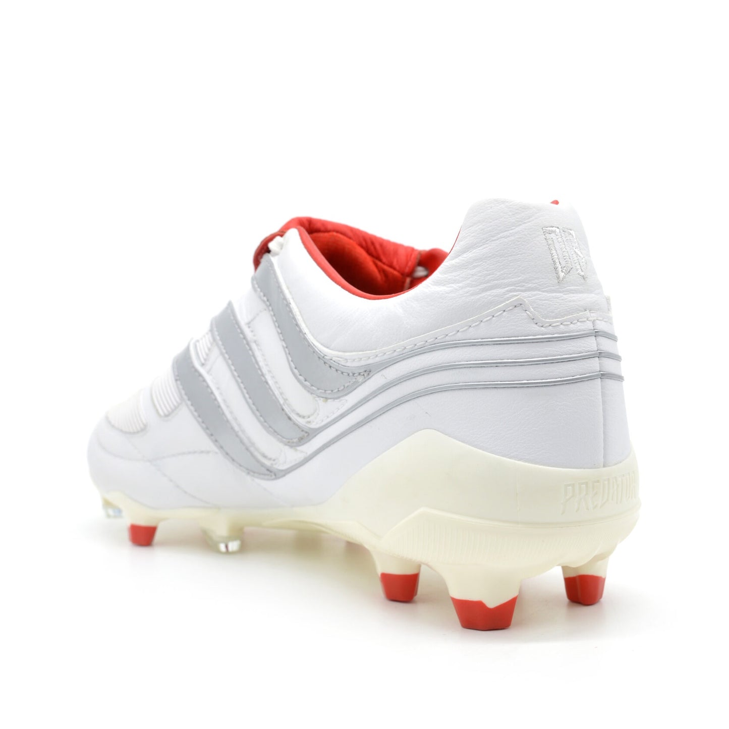 Predator Precision DB Icon FG/AG - White/Red Limited Edition - Elite Boots