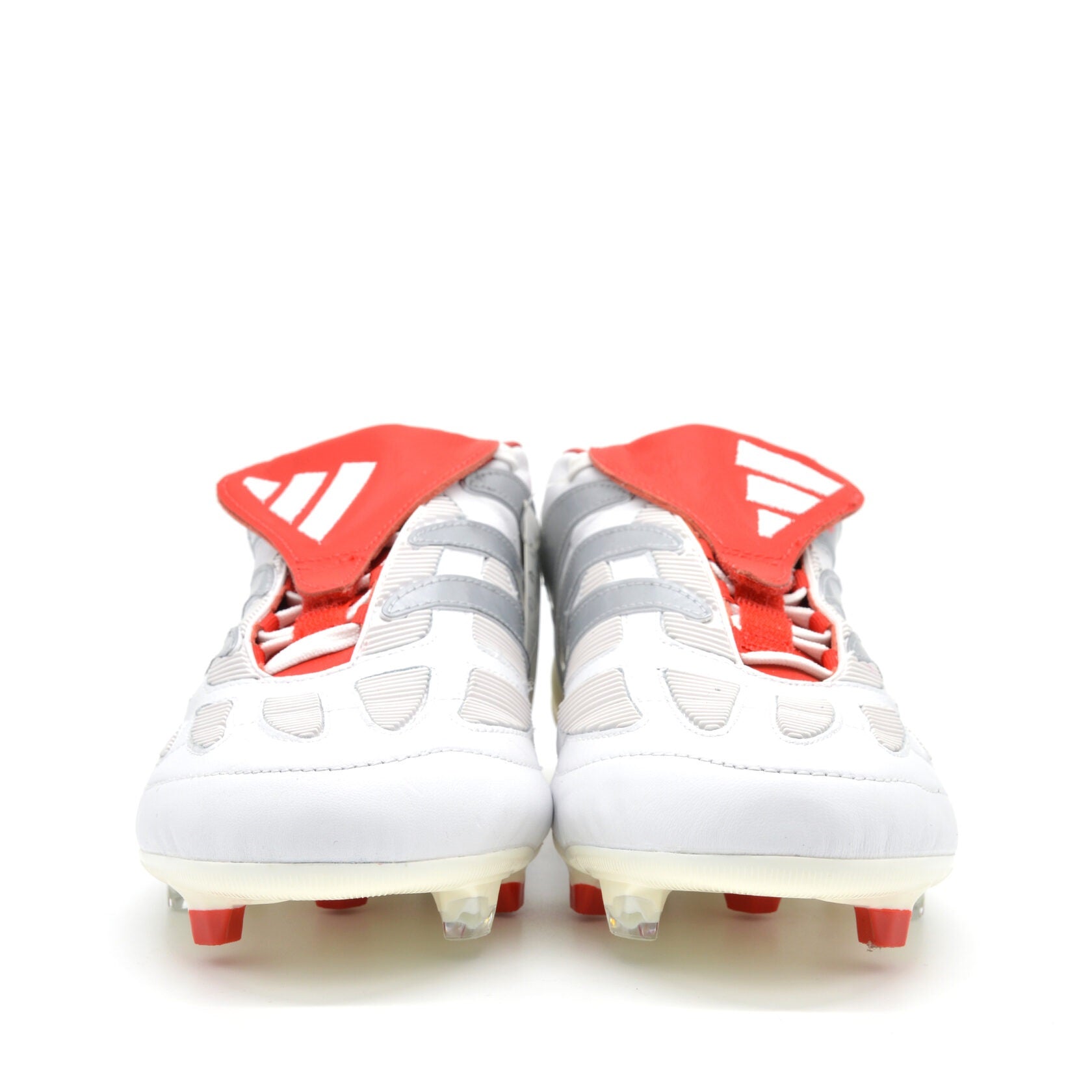 Predator Precision DB Icon FG/AG - White/Red Limited Edition - Elite Boots