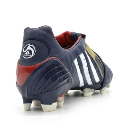 Predator Powerswerve Elite FG Navy/Red - Elite Boots