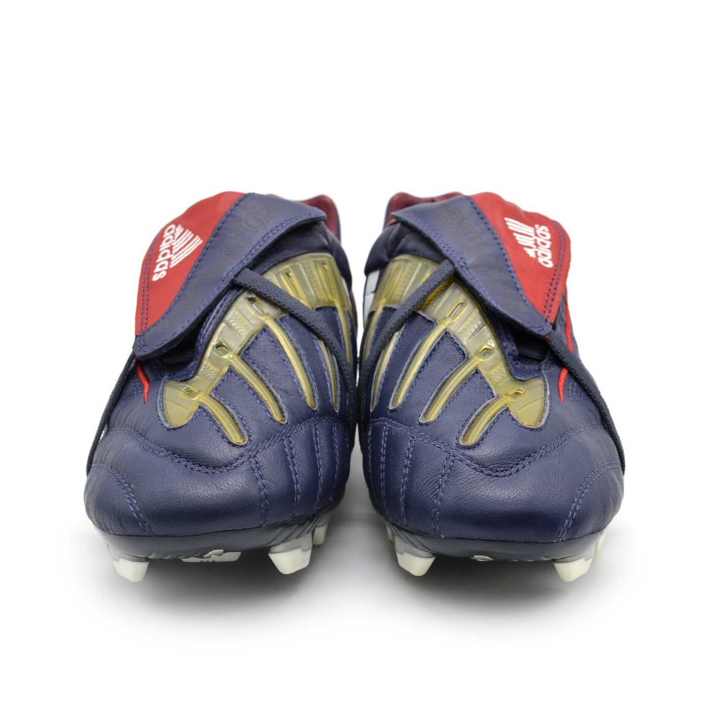 Predator Powerswerve Elite FG Navy/Red - Elite Boots