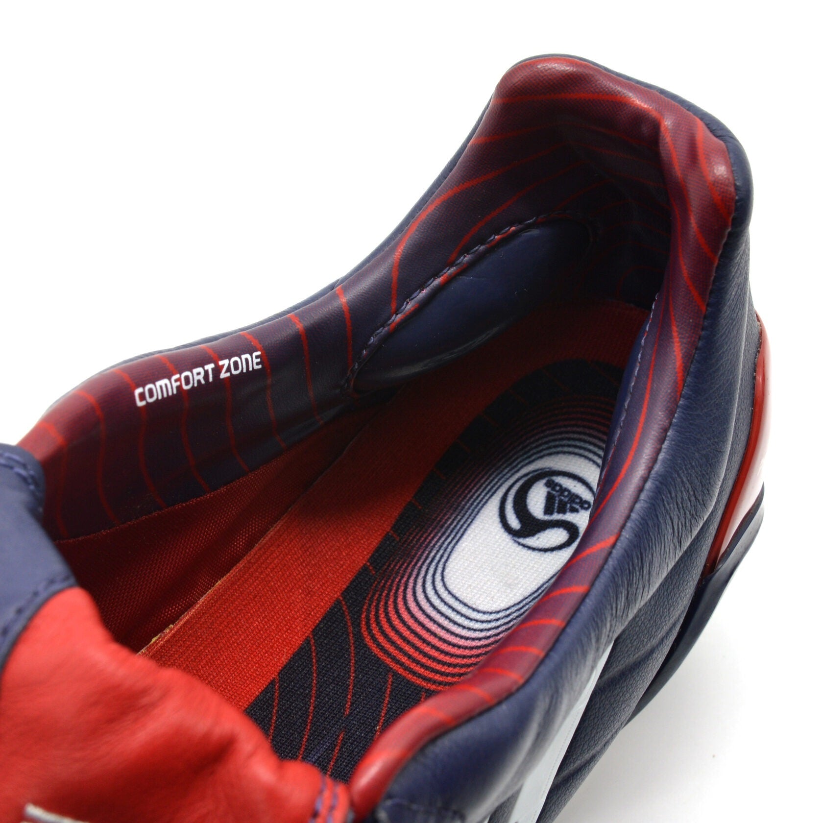 Predator Powerswerve Elite FG Navy/Red - Elite Boots