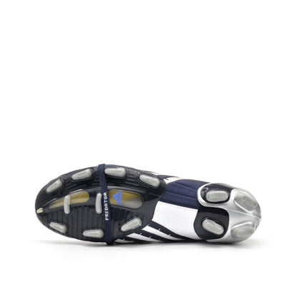 Predator PowerSwerve FG Navy/White - Elite Boots