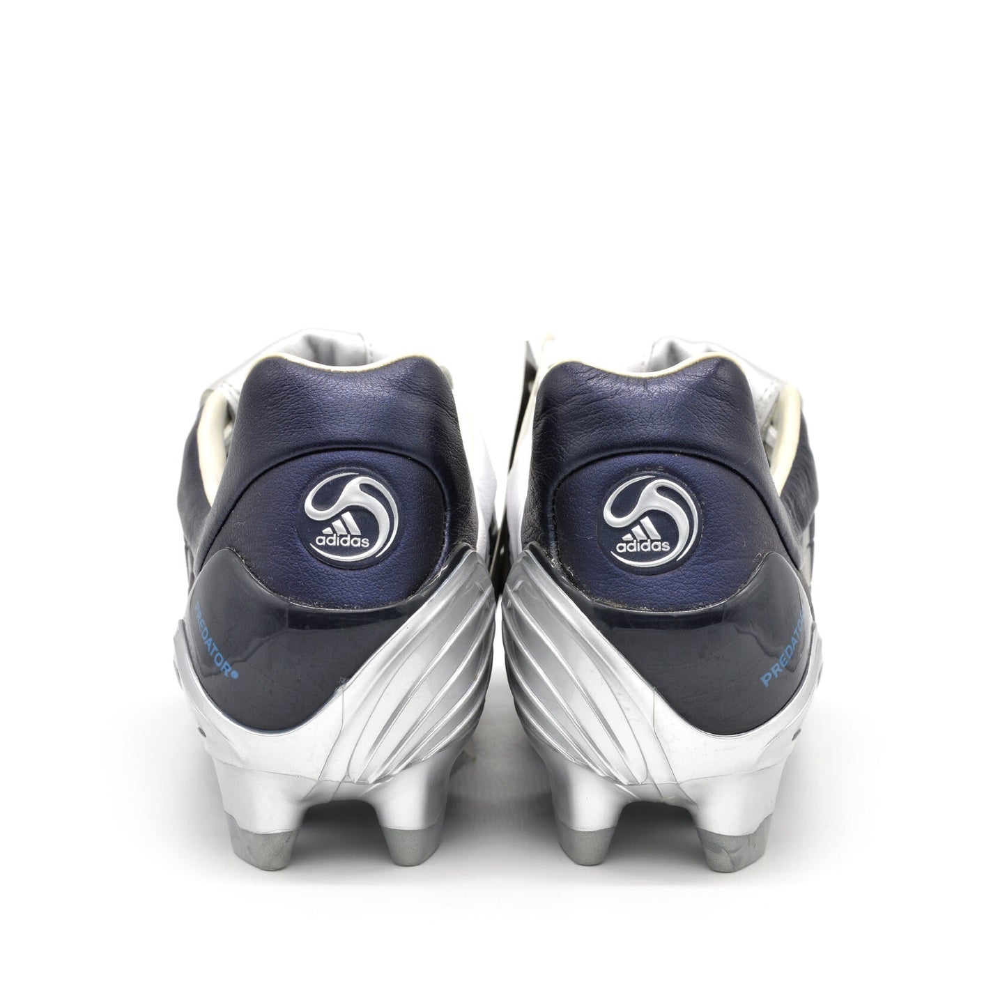 Predator PowerSwerve FG Navy/White - Elite Boots