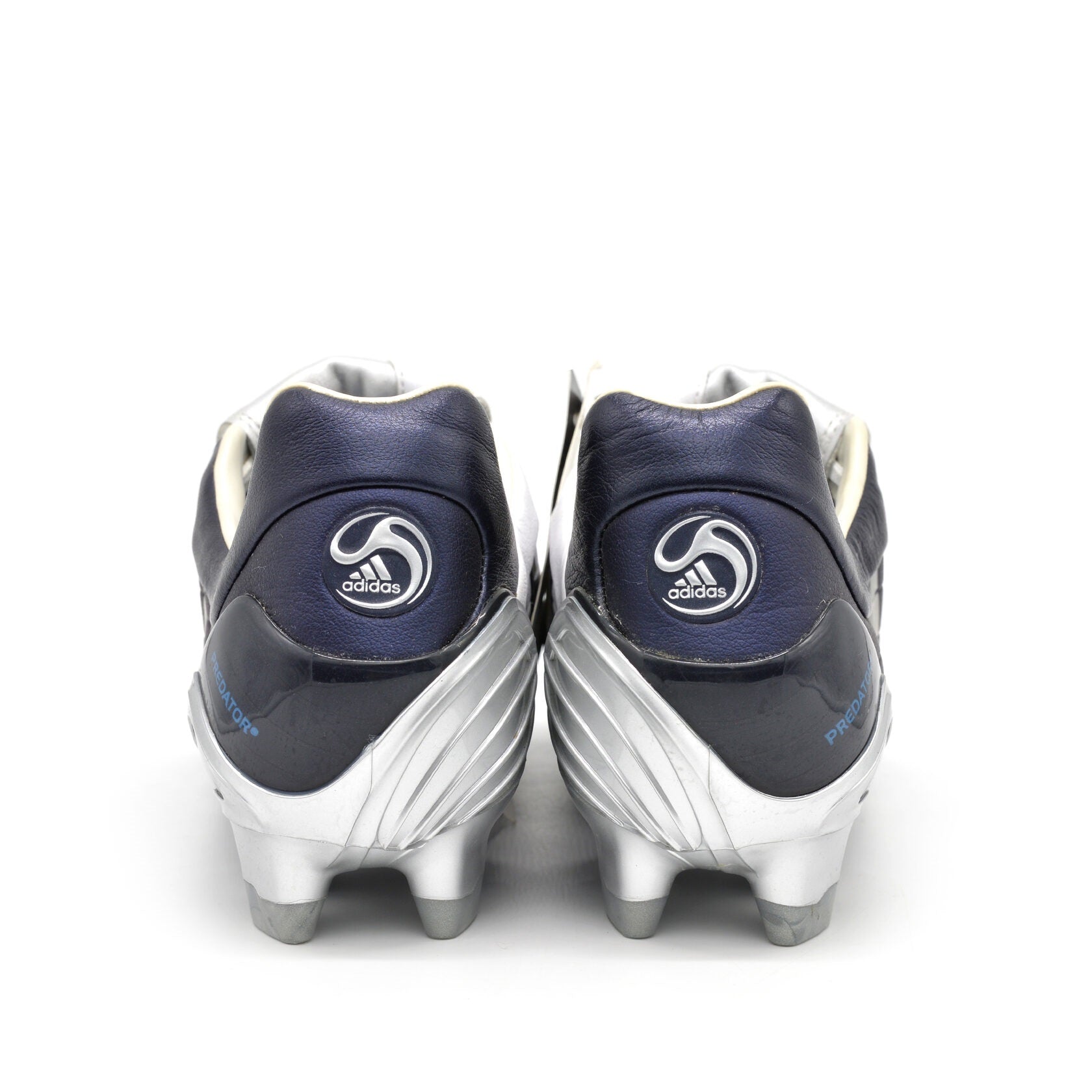 Predator PowerSwerve FG Navy/White - Elite Boots