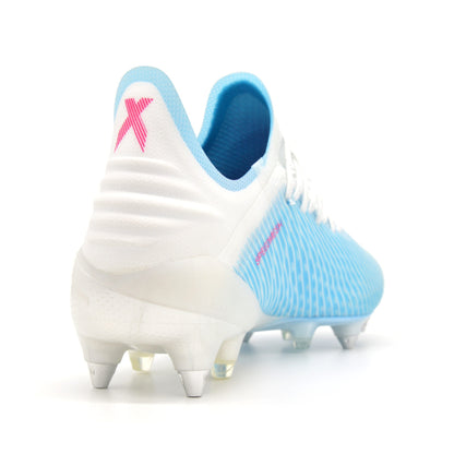 19.1 FG Elite White/Bright Cyan - Elite Boots