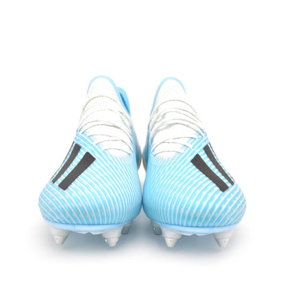 19.1 FG Elite White/Bright Cyan - Elite Boots