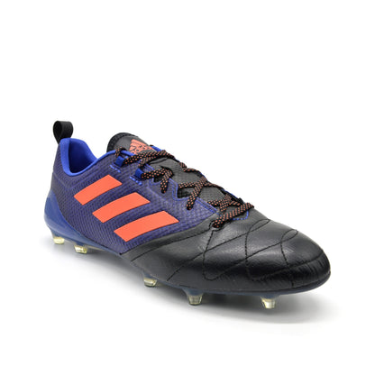 ACE 17.1 Leather FG Black/Blue - Elite Boots