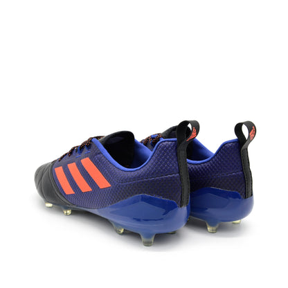 ACE 17.1 Leather FG Black/Blue - Elite Boots