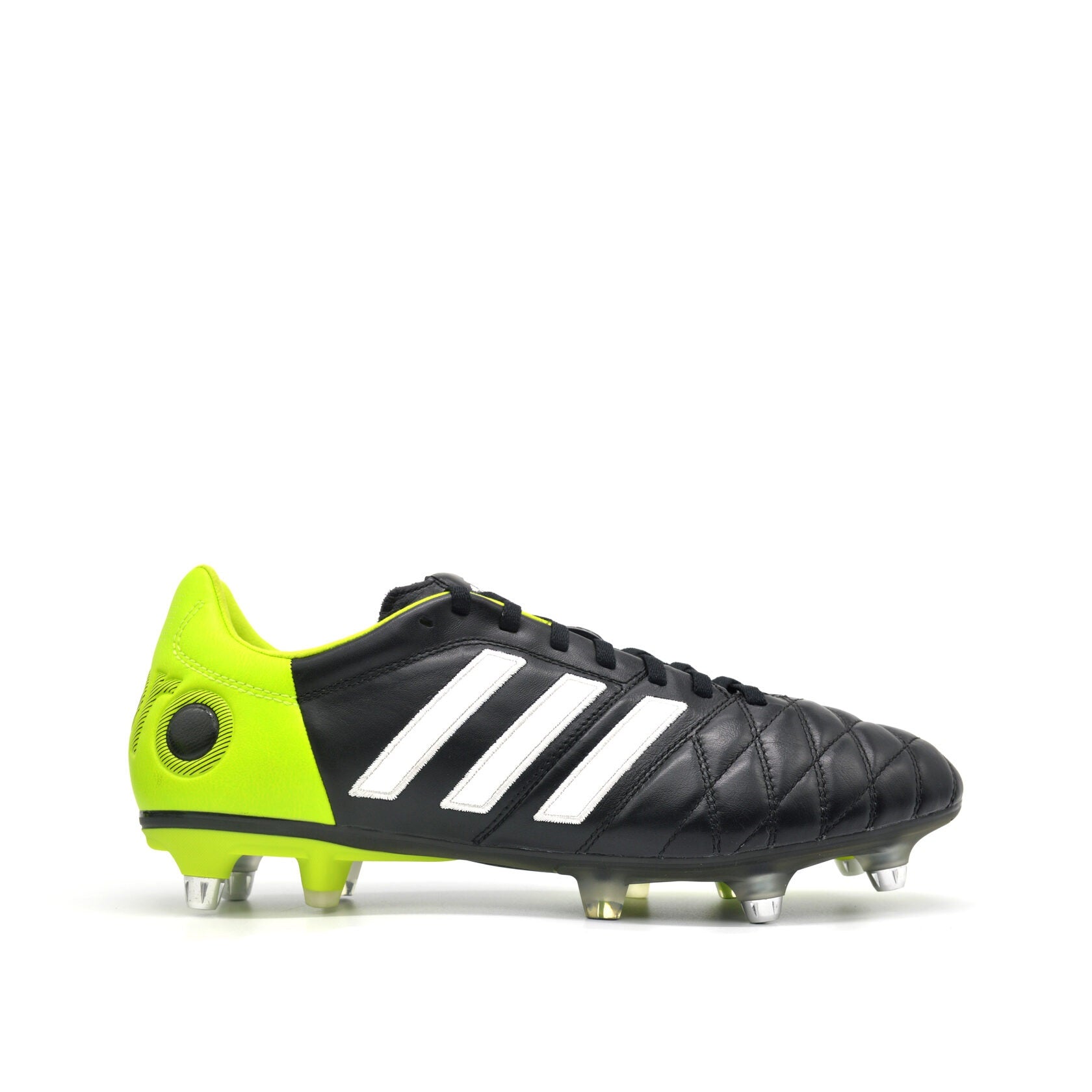 Adipure 11Pro SG Black/Solar Slime - Elite Boots