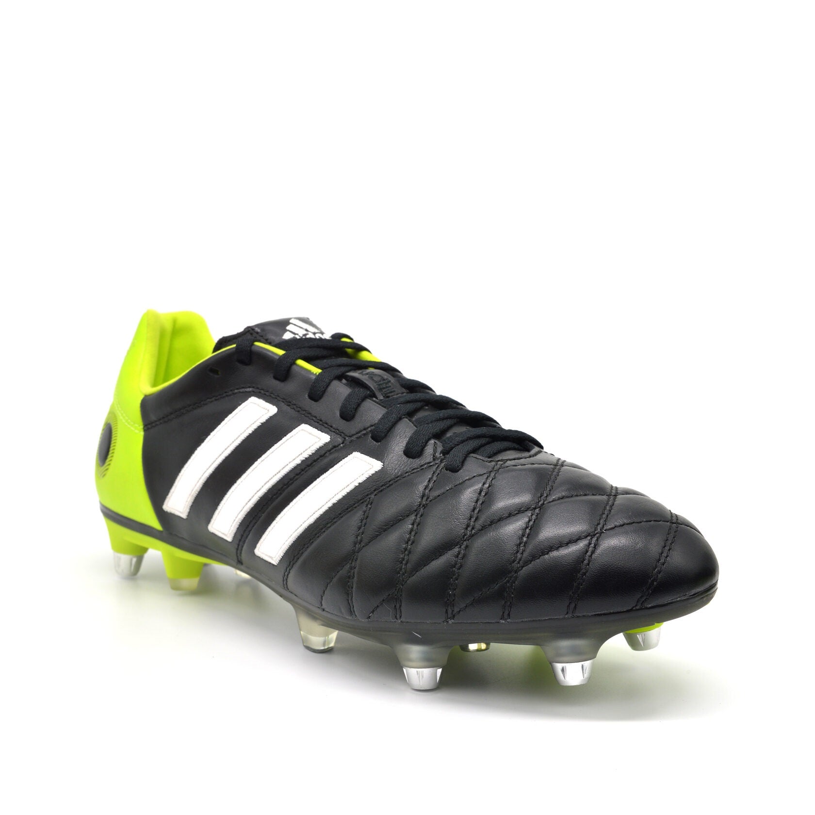 Adipure 11Pro SG Black/Solar Slime - Elite Boots