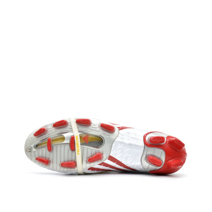 Predator Powerswerve TRX FG White/Red - Elite Boots