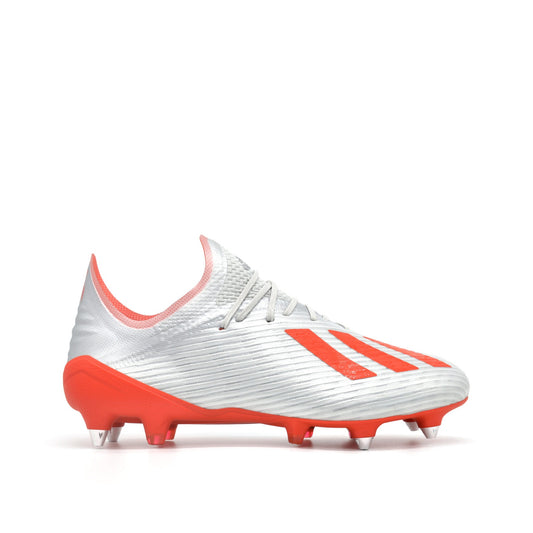 19.1 FG/AG 302 Redirect - Silver Metallic/Red - Elite Boots