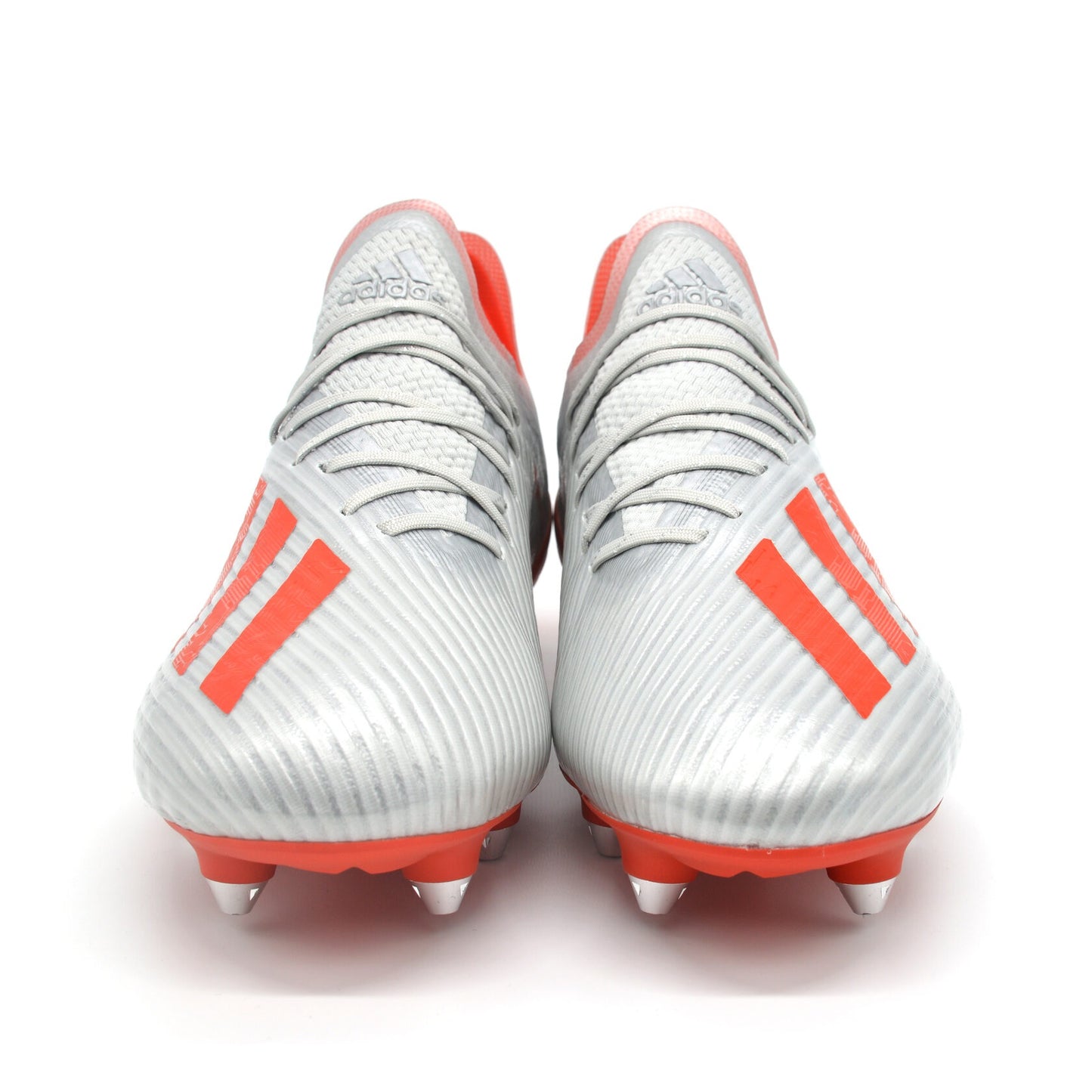 19.1 FG/AG 302 Redirect - Silver Metallic/Red - Elite Boots