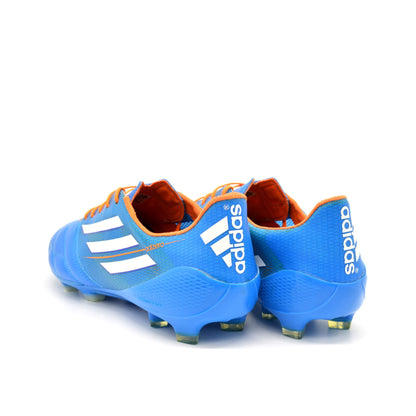 F50 Adizero Leather Blue/White - Elite Boots