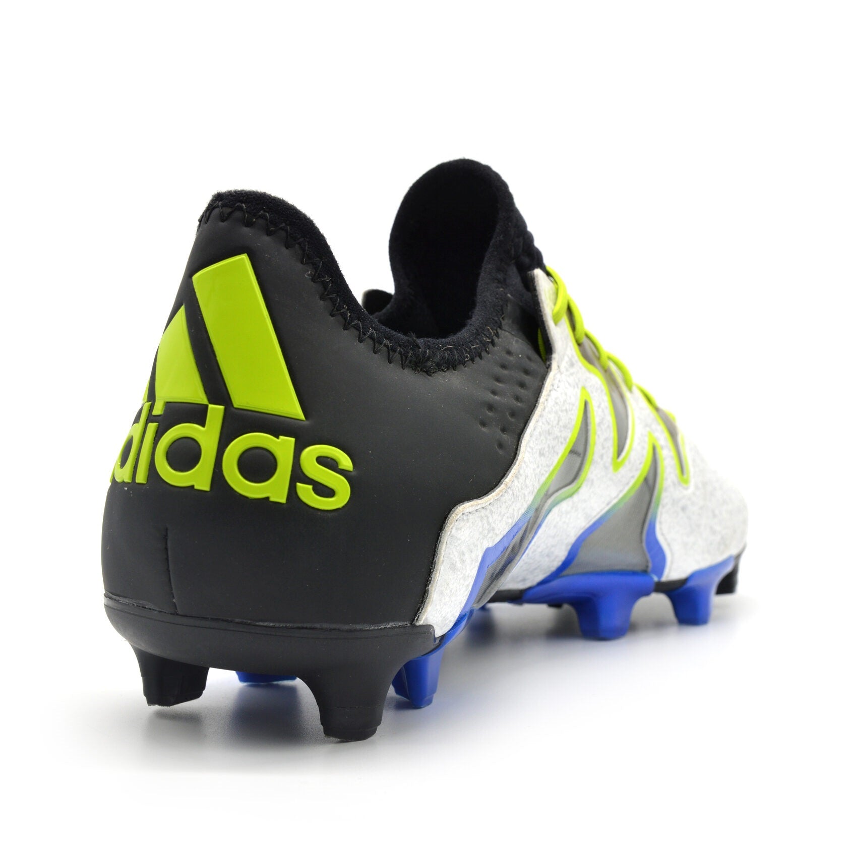 15+ SL Skeleton FG/AG White/Black/Blue - Elite Boots
