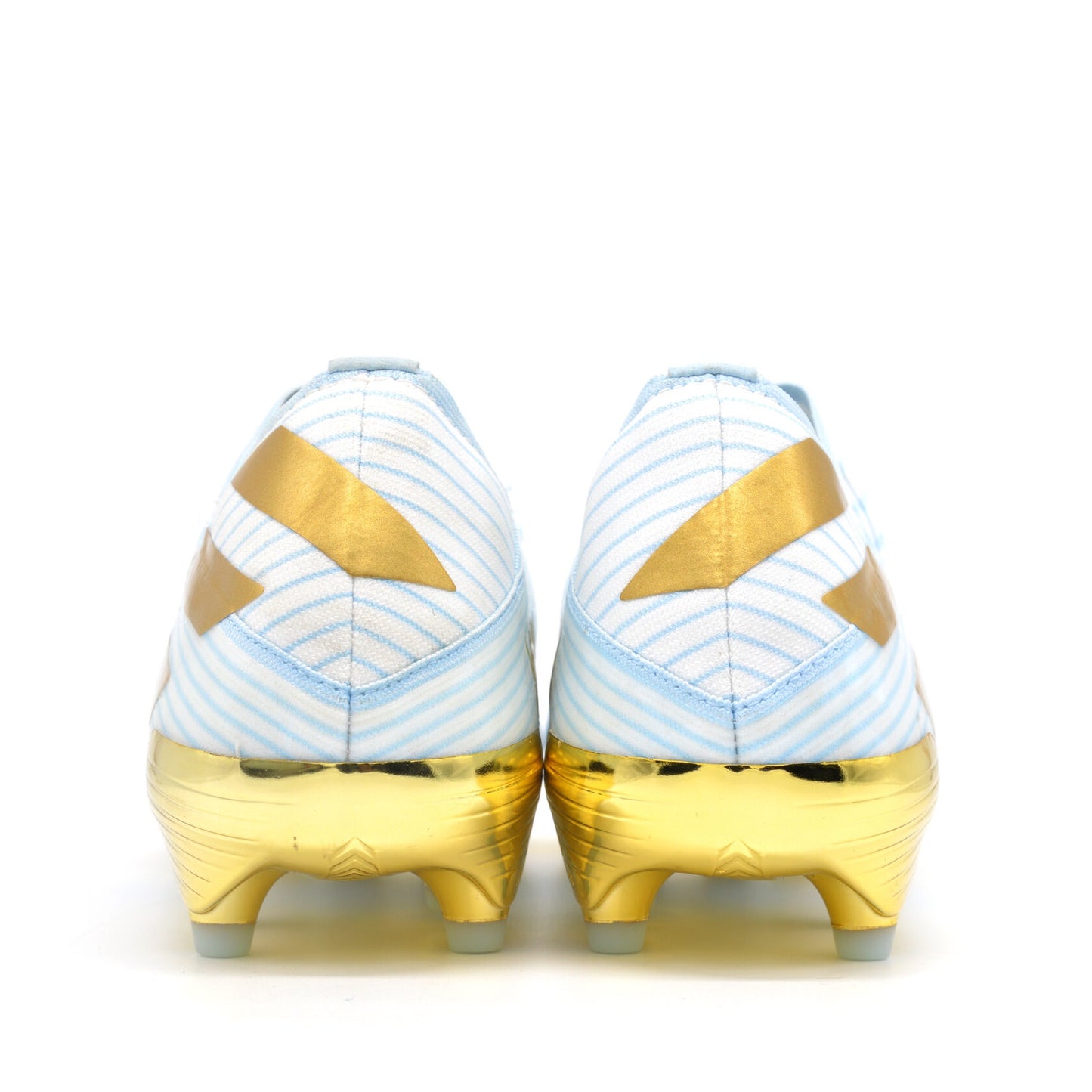 Nemeziz 19.1 FG/AG 15 Years - Light Aqua/Gold Metallic Messi Limited Edition - Elite Boots